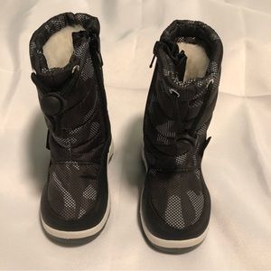 Apakowa New Kids Boys Cold Weather Snow Boots